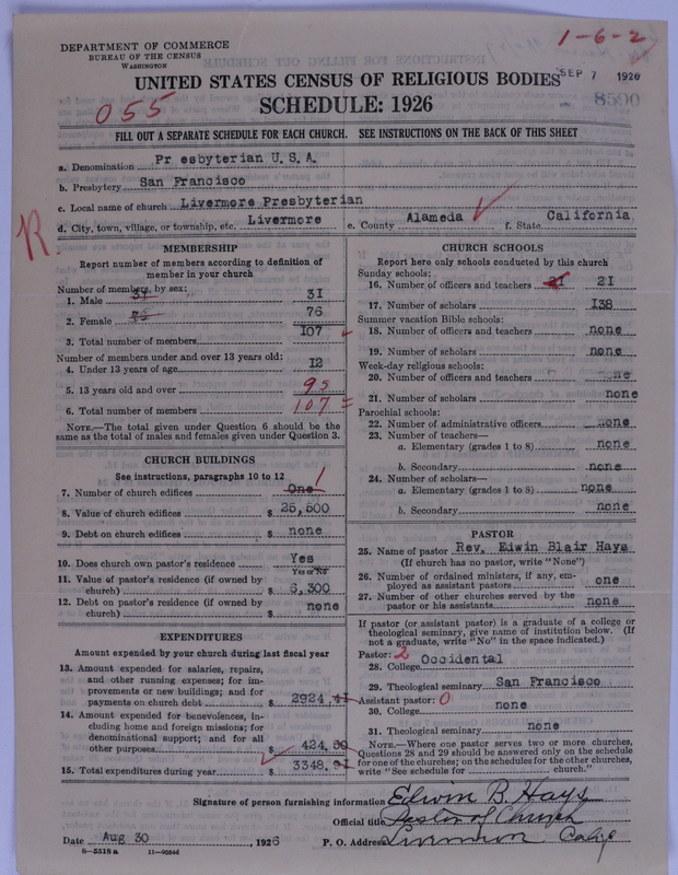 Scan of Presbyterian Church in the United States of America: 8590