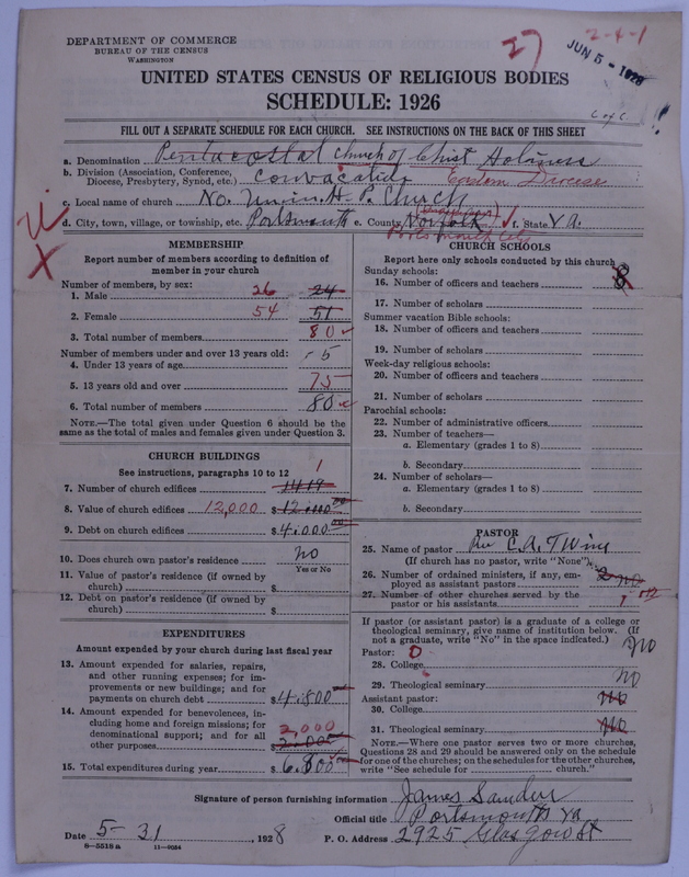 Scan of Church of Christ (Holiness) U.S.A.: 27
