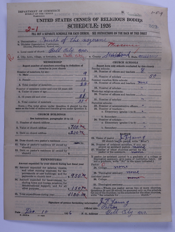 Scan of Church of the Nazarene: 519