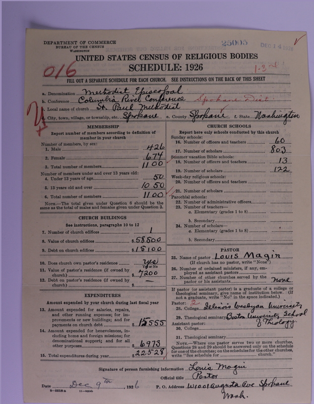 Scan of Methodist Episcopoal Church: 25005