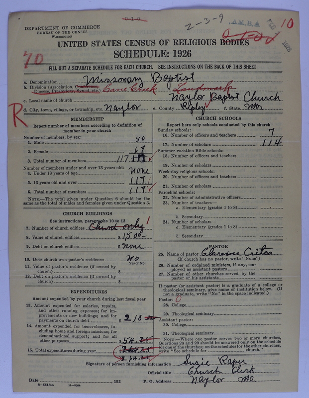 Scan of Landmark Baptist of America: 10