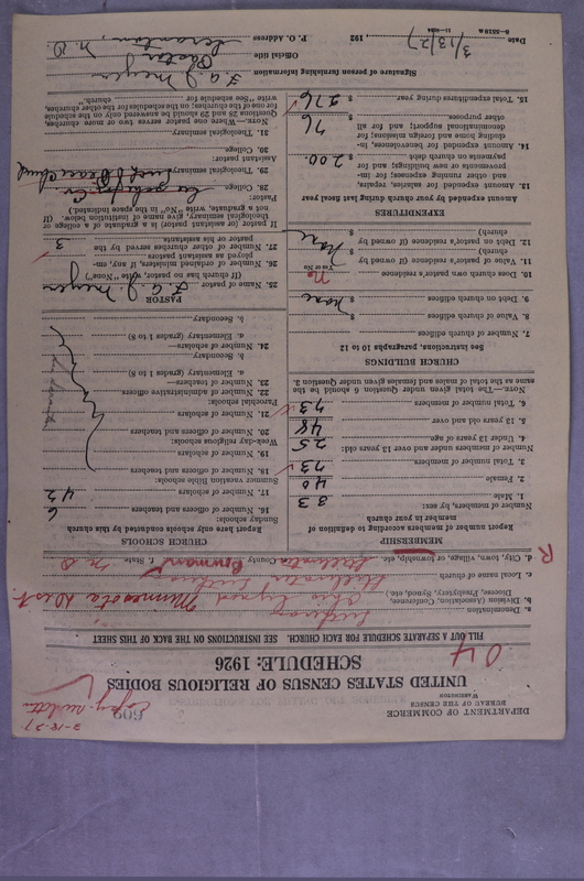 Scan of Synod of the Reformed Presbyterian Church of North America: 609