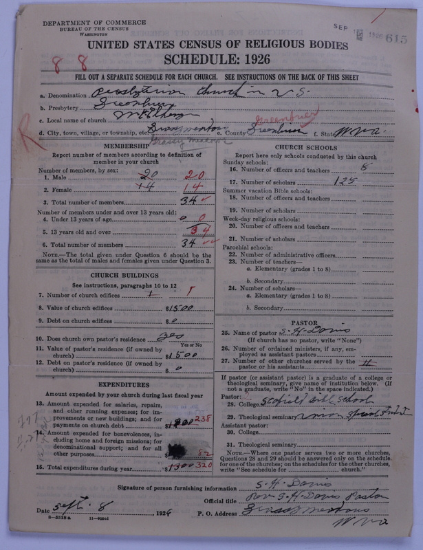 Scan of Presbyterian Church in the United States: 615