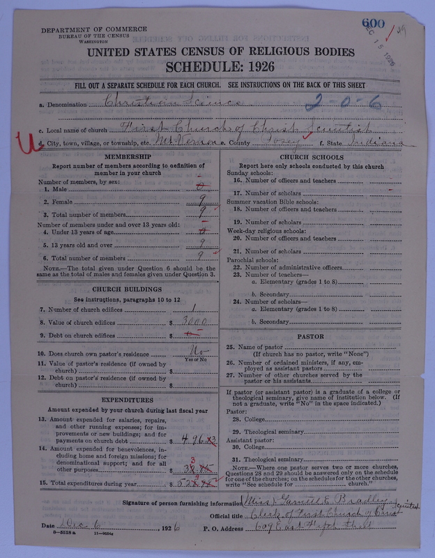 Scan of Church of Christ, Scientist: 600