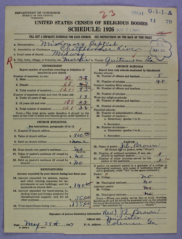 Scan of Negro Baptists: 9951