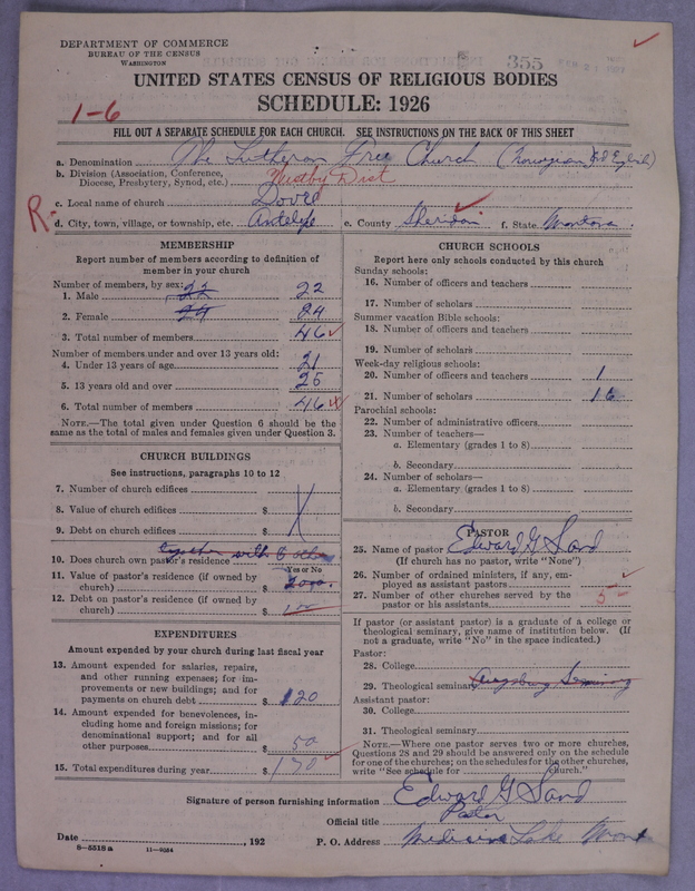 Scan of Lutheran Free Church: 355