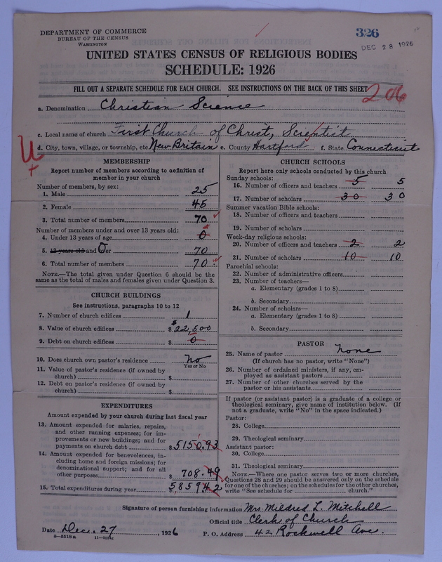 Scan of Church of Christ, Scientist: 326