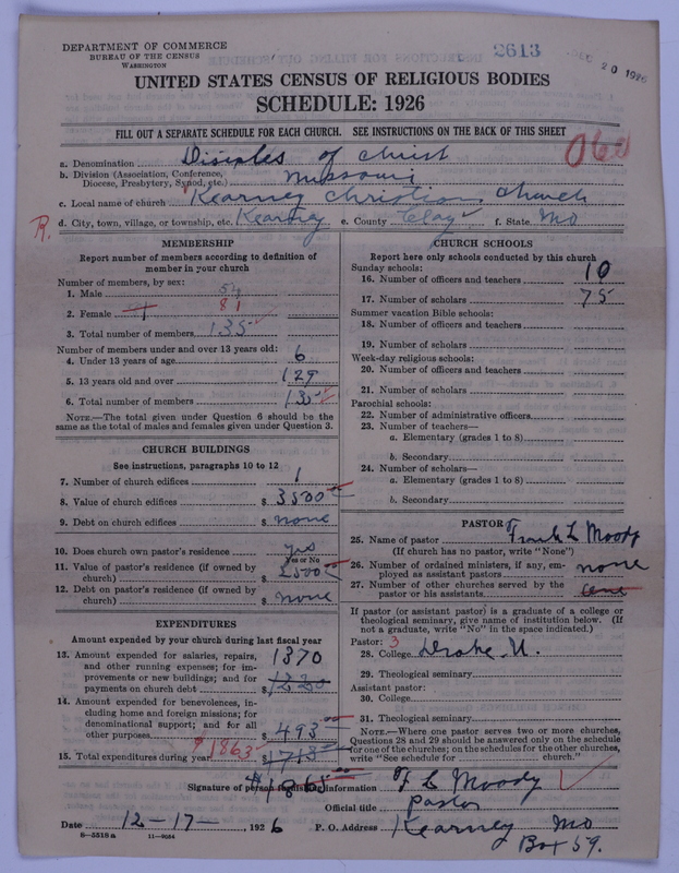 Scan of Disciples of Christ: 2613