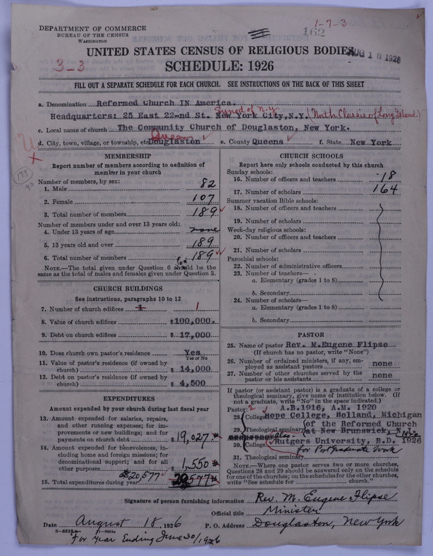 Scan of Reformed Church in America: 162