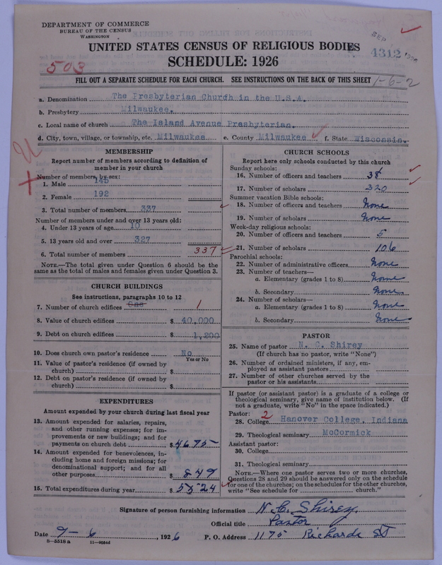 Scan of Presbyterian Church in the United States of America: 4312