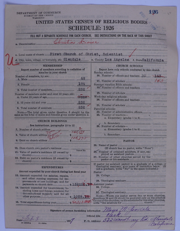 Scan of Church of Christ, Scientist: 126