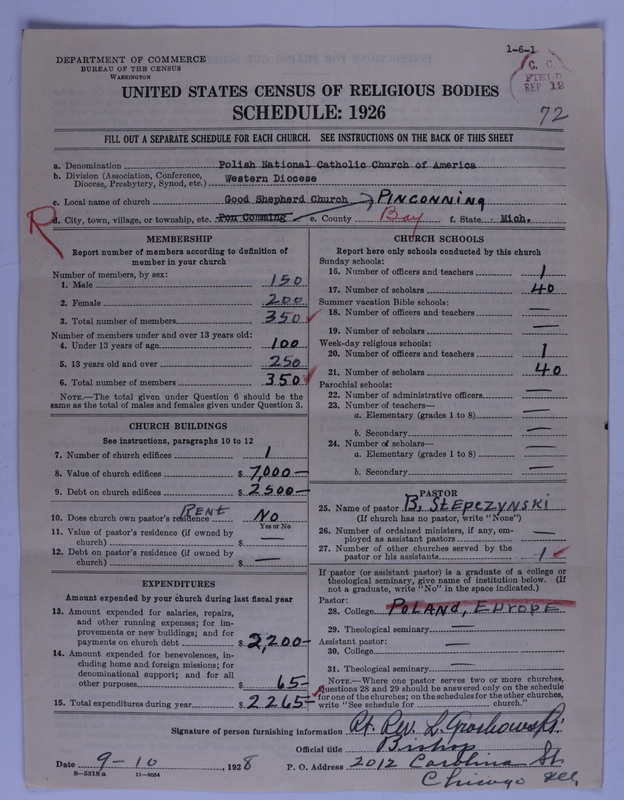 Scan of Polish National Catholic Church of America: 72