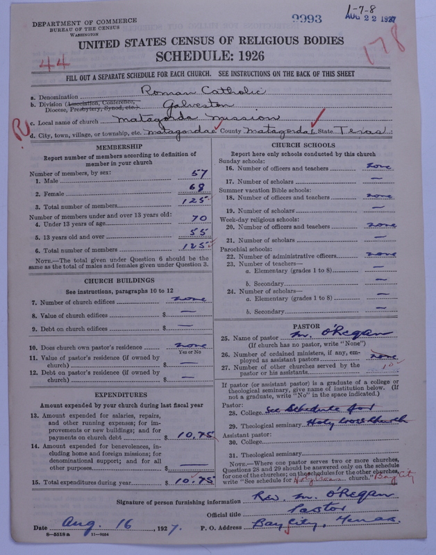 Scan of Roman Catholic Church: 9993