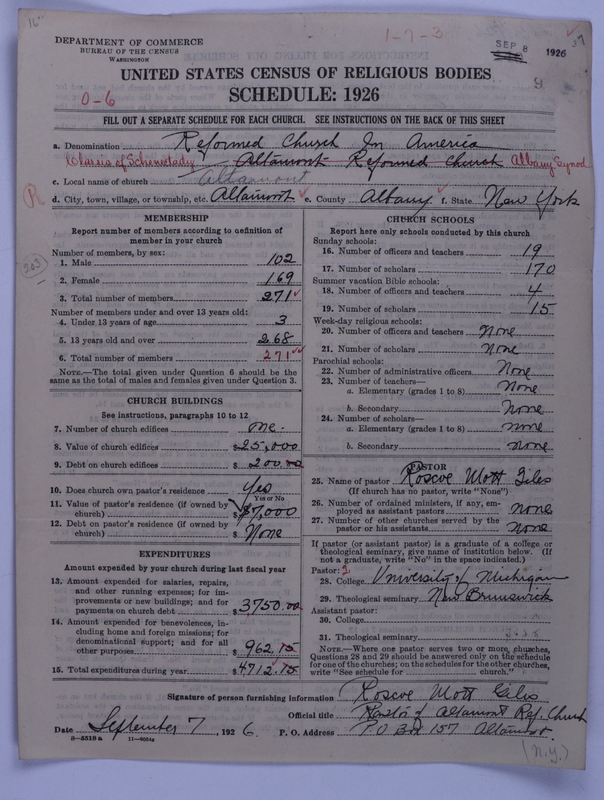 Scan of Reformed Church in America: 9