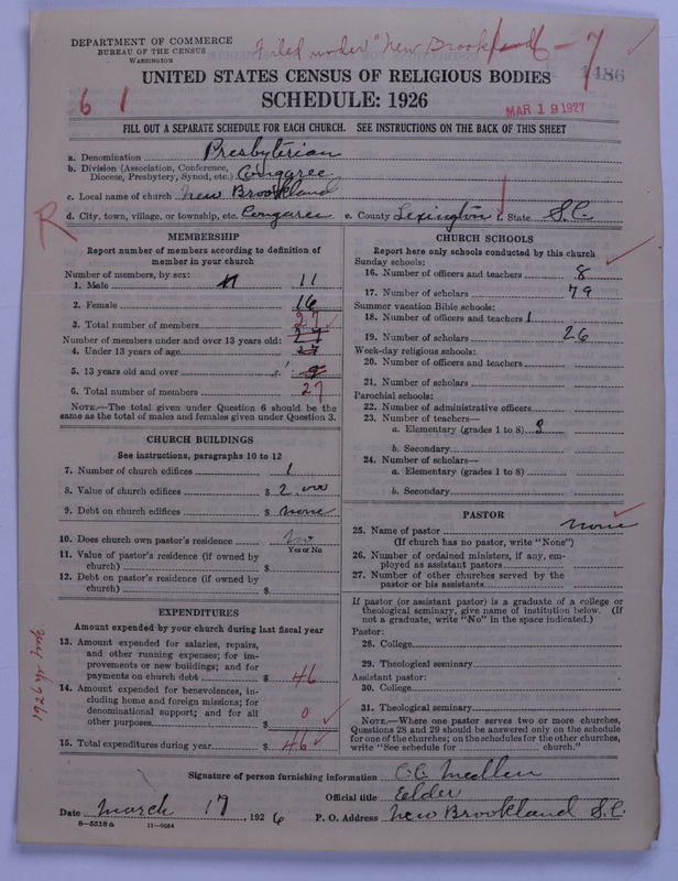Scan of Presbyterian Church in the United States: 1486