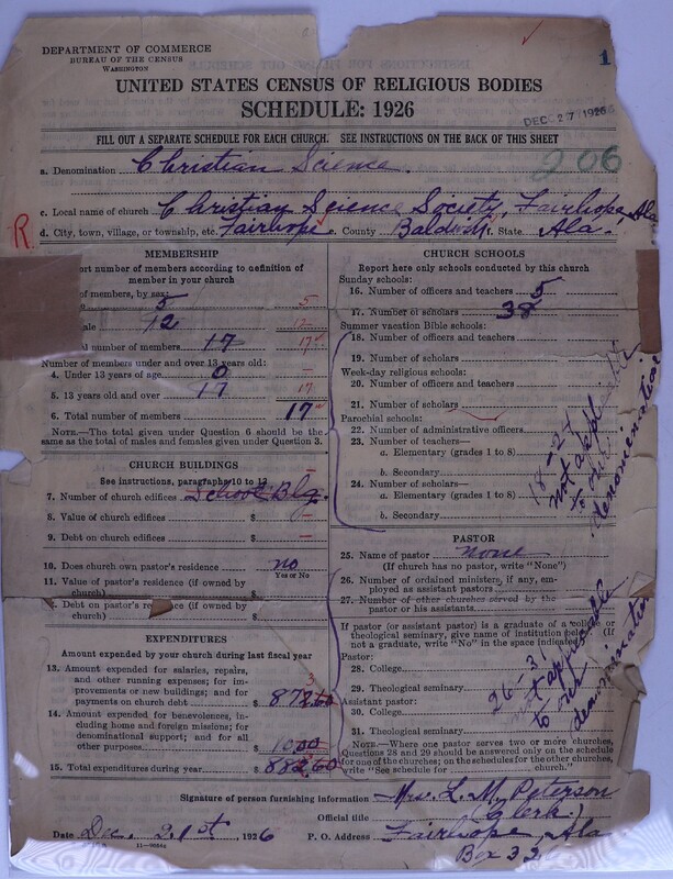 Scan of Church of Christ, Scientist: 1