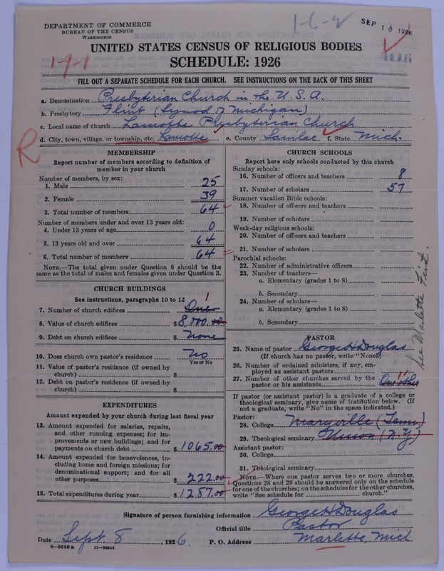 Scan of Presbyterian Church in the United States of America: 4116