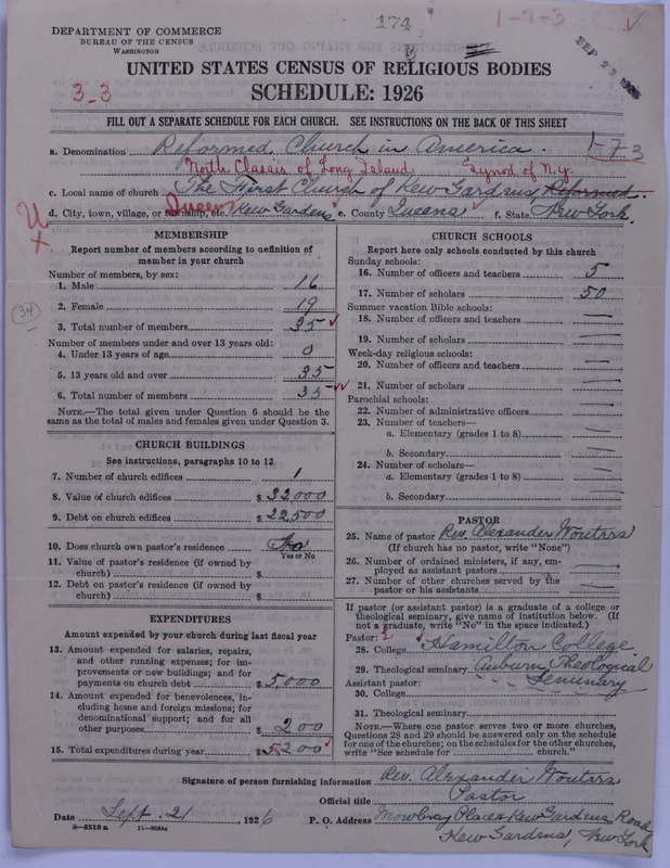 Scan of Reformed Church in America: 174
