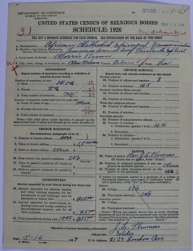 Scan of African Methodist Episcopal Church: 5763