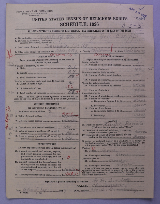 Scan of Church of the Living God, Christian Workers for Fellowship: 96