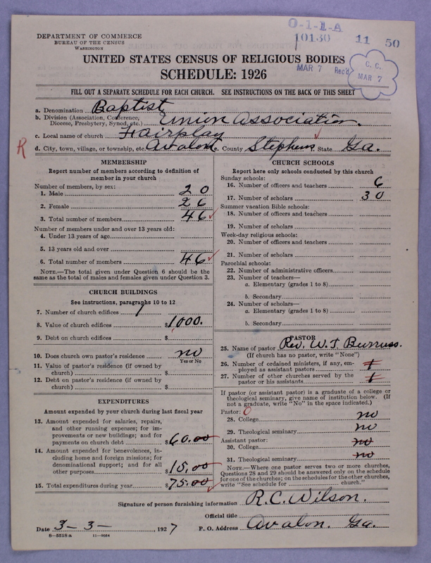 Scan of Negro Baptists: 10130