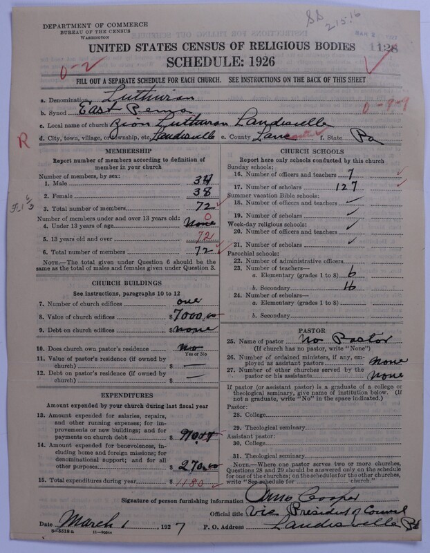 Scan of United Lutheran Church in America: 1128