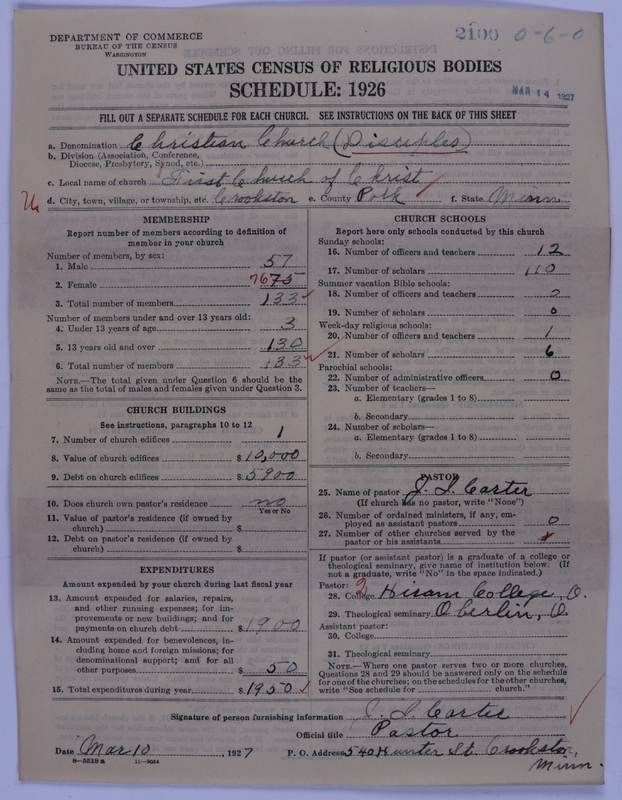 Scan of Disciples of Christ: 2100