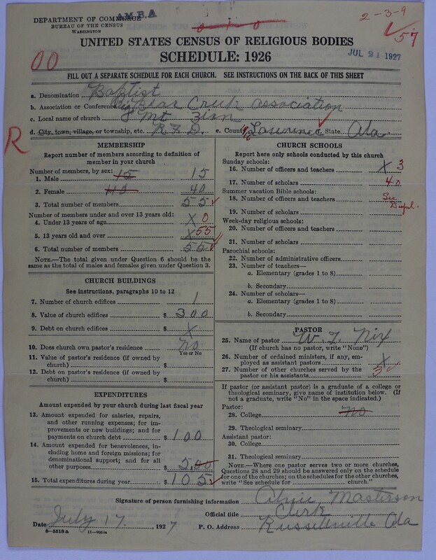 Scan of Landmark Baptist of America: 57