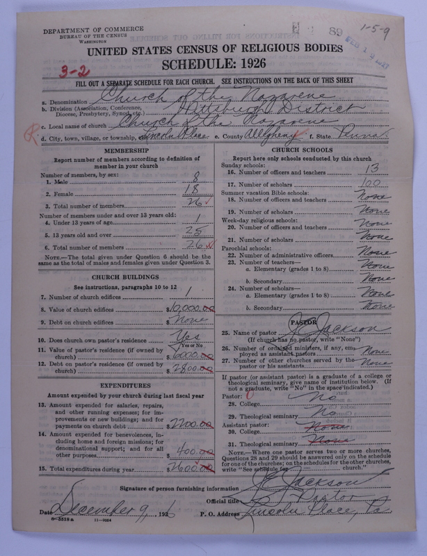 Scan of Church of the Nazarene: 89