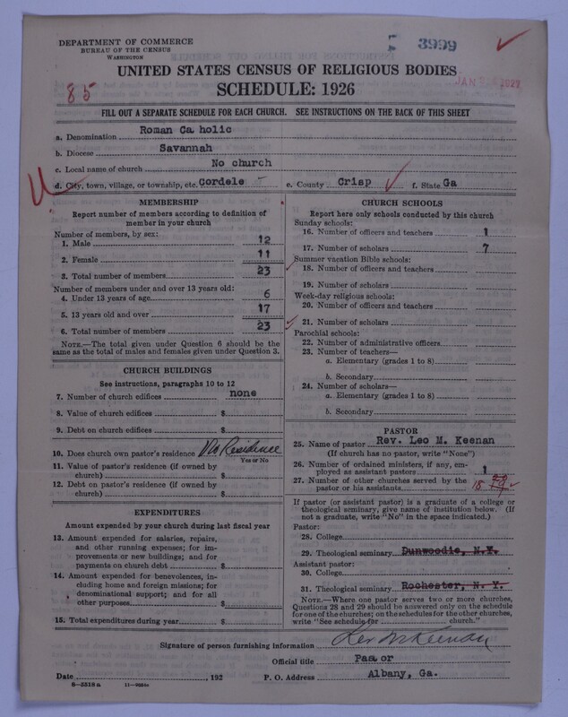 Scan of Roman Catholic Church: 3999
