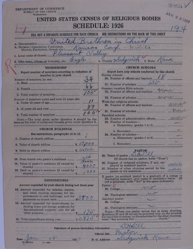 Scan of Church of the United Brethren in Christ: 2265