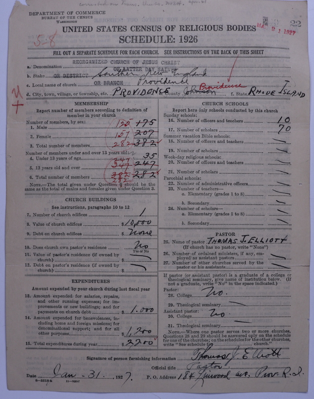 Scan of Reorganized Church of Jesus Christ of Latter Day Saints: 22