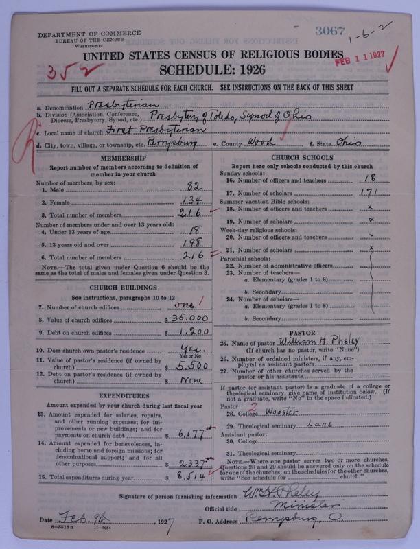 Scan of Presbyterian Church in the United States of America: 3067