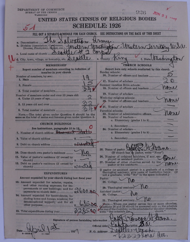 Scan of Salvation Army: 926