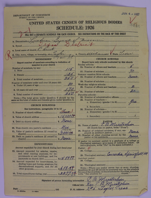 Scan of Evangelical Lutheran Synodical Conference of America: Evangelical Lutheran Synod of Missouri, Ohio, and Other States: 3446