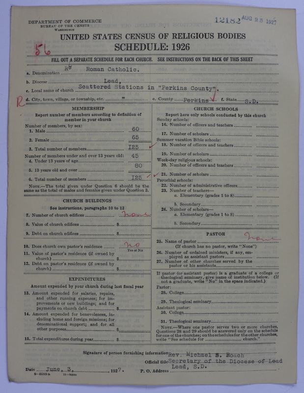 Scan of Roman Catholic Church: 12182