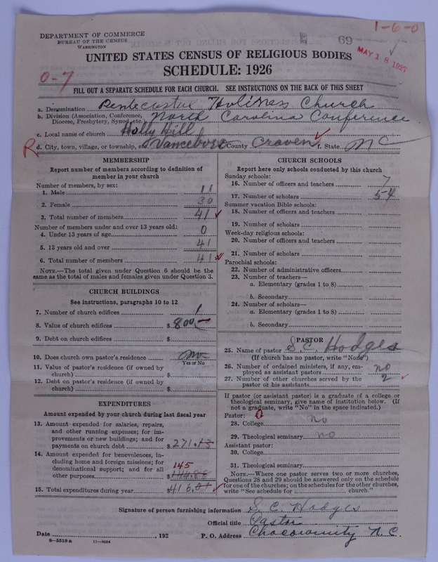 Scan of Pentecostal Holiness Church: 69