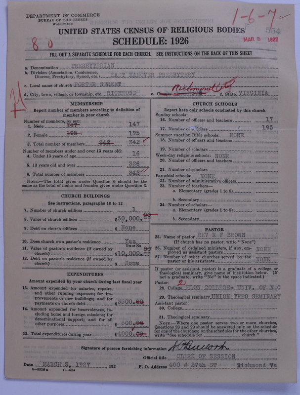 Scan of Presbyterian Church in the United States: 554