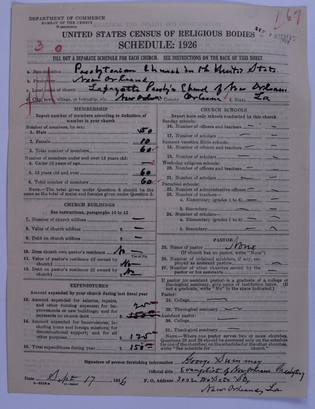 Scan of Presbyterian Church in the United States: 2997