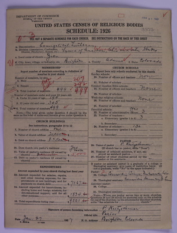 Scan of Evangelical Lutheran Synodical Conference of America: Evangelical Lutheran Synod of Missouri, Ohio, and Other States: 3575