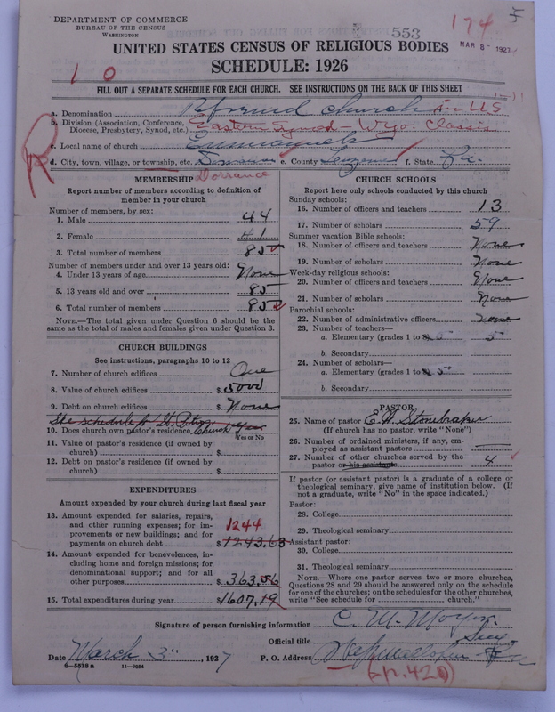Scan of Reformed Church in the United States: 553