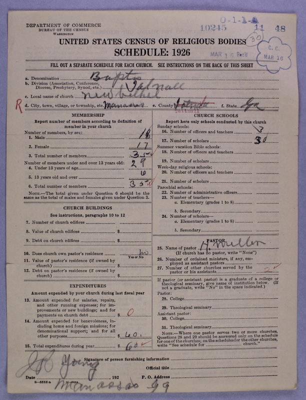 Scan of Negro Baptists: 10245
