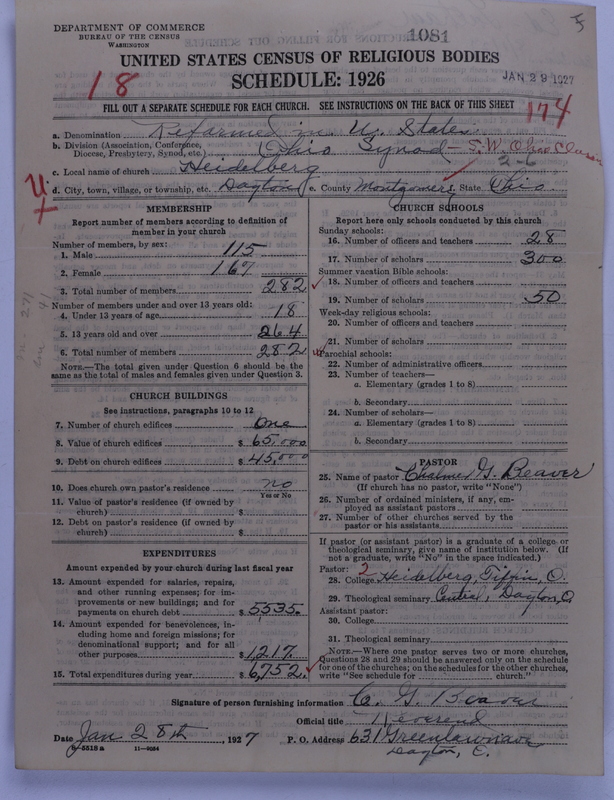 Scan of Reformed Church in the United States: 1081
