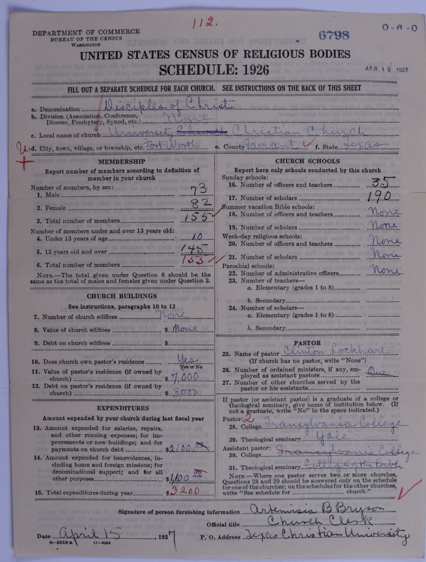 Scan of Disciples of Christ: 6798