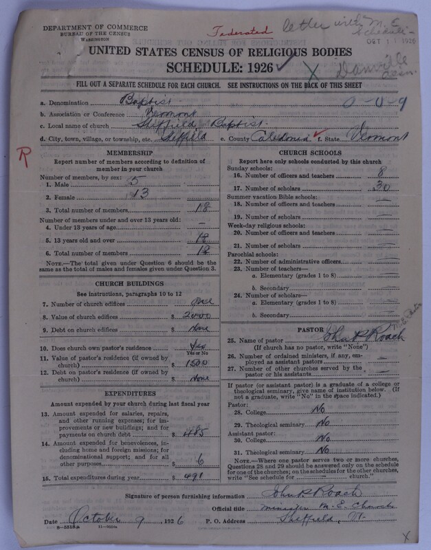 Scan of Federated Churches: 46