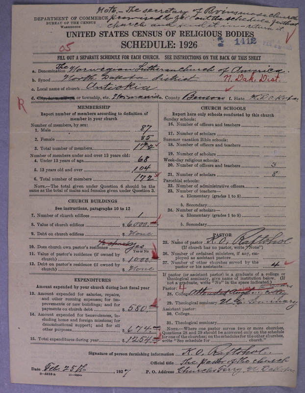 Scan of Norwegian Lutheran Church of America: 1412