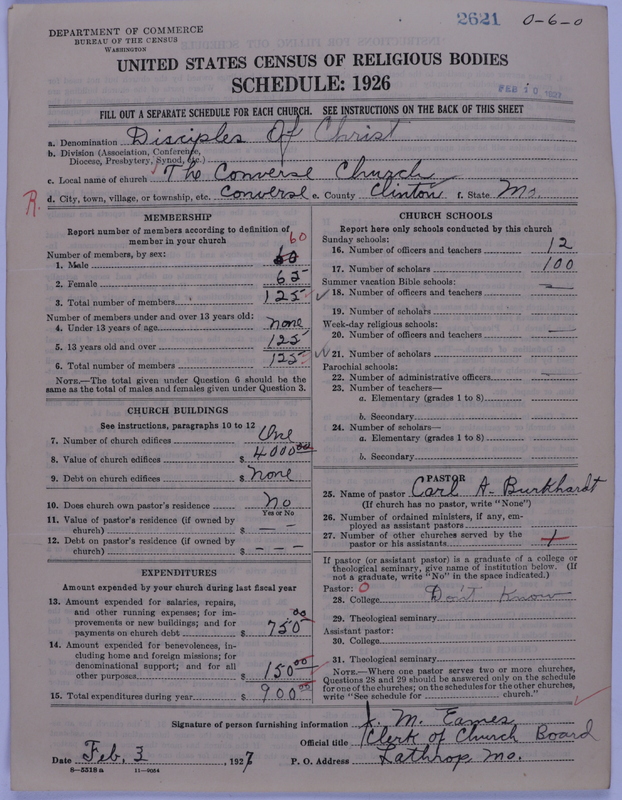 Scan of Disciples of Christ: 2621