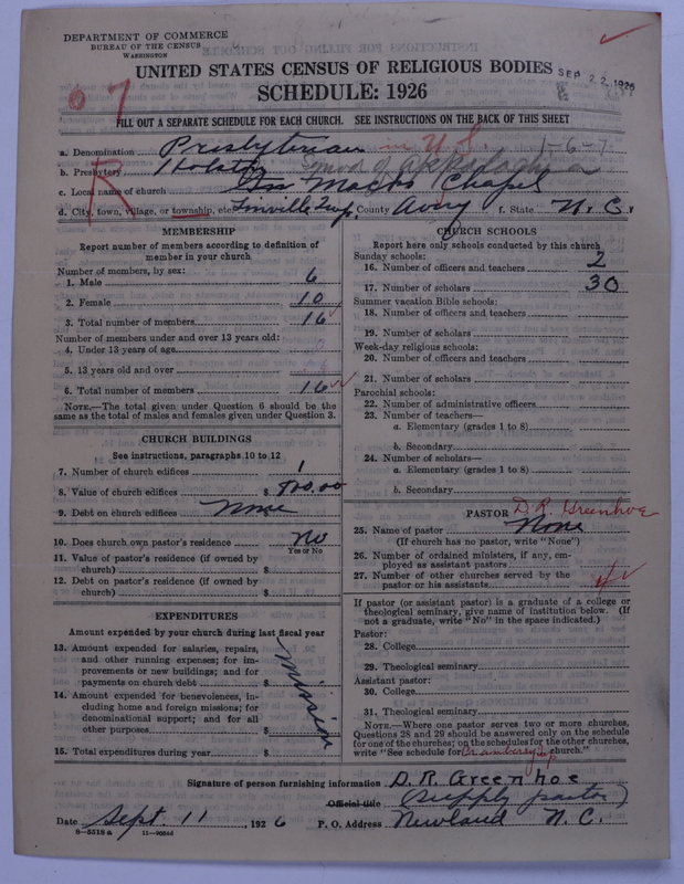 Scan of Presbyterian Church in the United States: 757