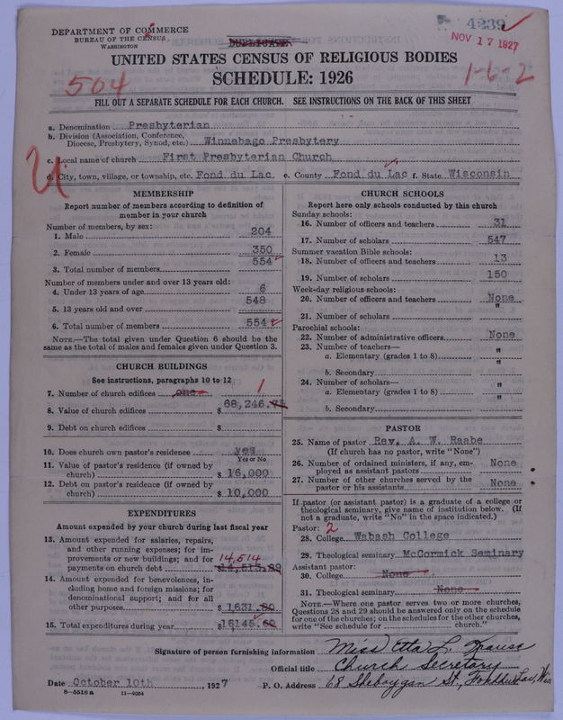 Scan of Presbyterian Church in the United States of America: 4239