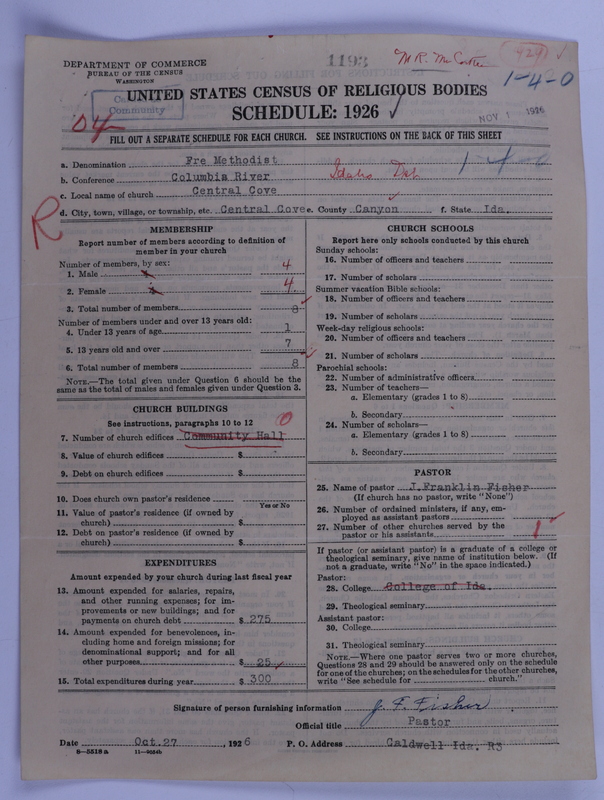 Scan of Free Methodist Church of North America: 1193